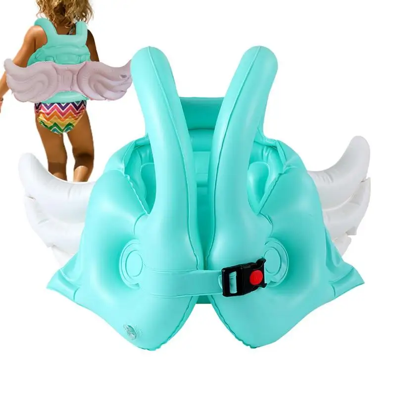 

Inflatable Floating Swimwear Angel Wings Swimming Vest For Kids Toddle Swim Vest Water Toy Pool Inflatable Swimsuit