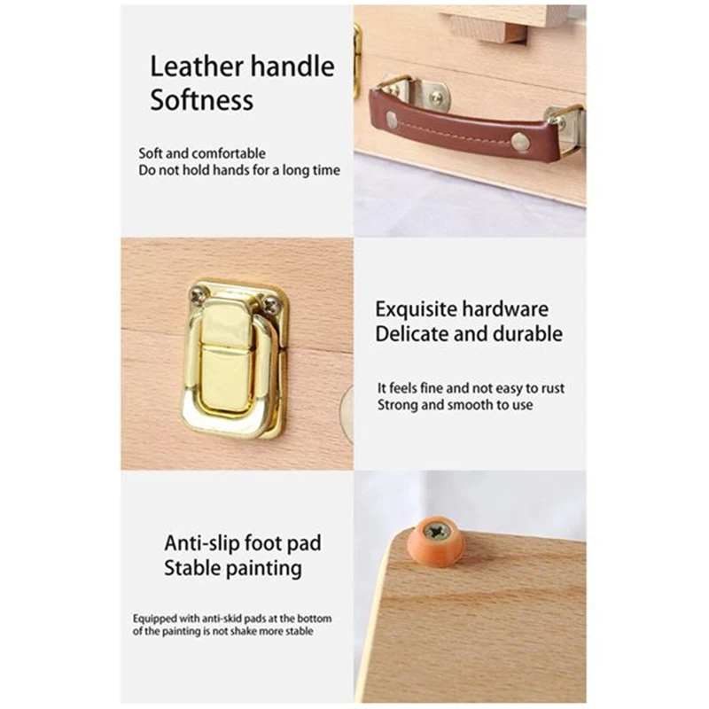 Большой регулируемый деревянный стол для эскизов мольберт художников