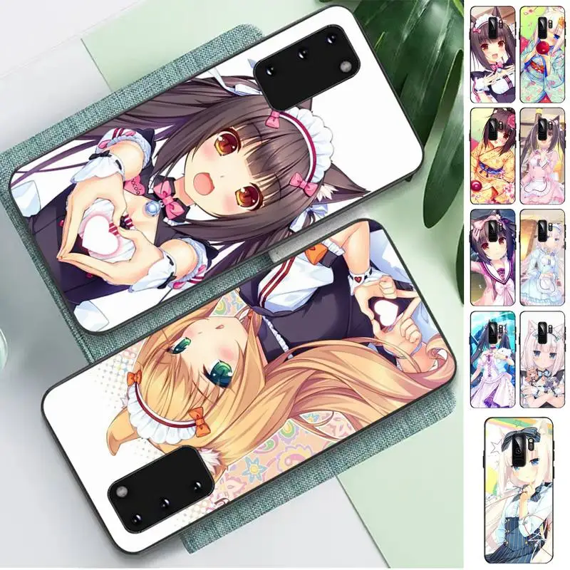 

Anime Girl Nekopara Phone Case for Samsung S10 21 20 9 8 plus lite S20 UlTRA 7edge