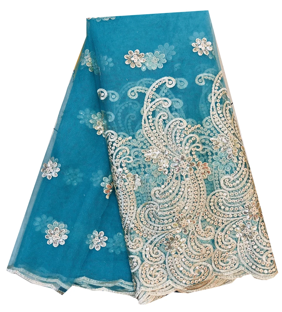 2022 новейшая Золотая французская нигерийская кружевная ткань высококачественный