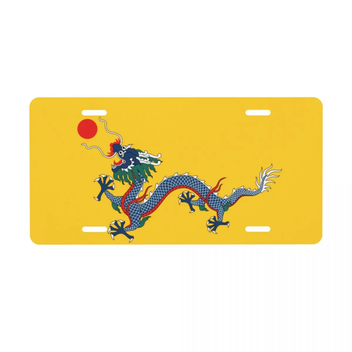 

Chinese Dragon 6inX12in license plate decor for car