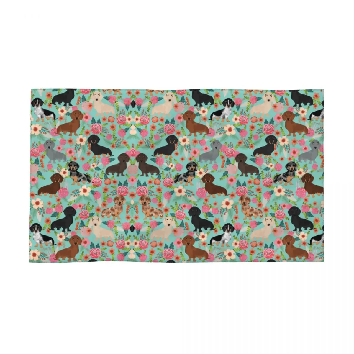 

Полотенце с рисунком таксы и собаки, Хлопковое полотенце для щенка, сосиски, Пляжное банное полотенце для питомцев