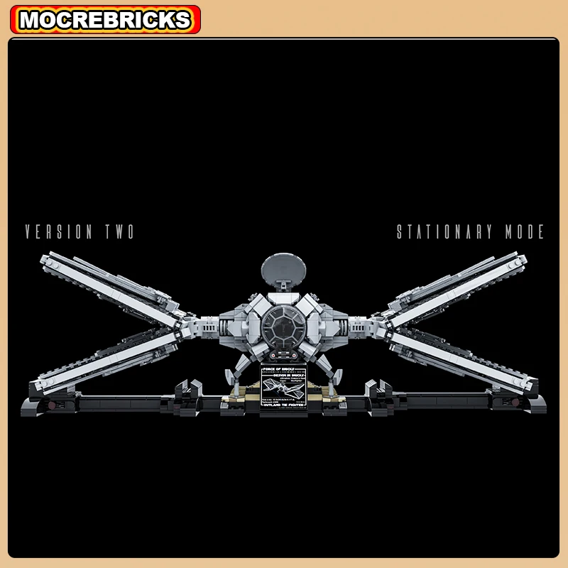 Звездный фильм конечный Коллекционер серии UCS внешний интерзвездный боец строительный блок галстук корабль модели кирпичи игрушки подарки