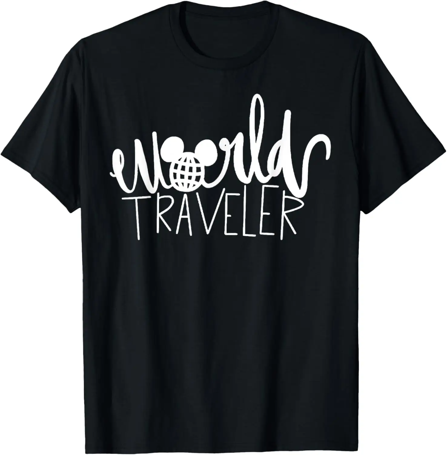 Фото Рубашка World Traveler Женская милая футболка с рисунком Земли №1