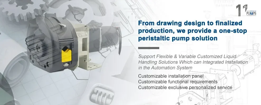Pompe İmistaltique assortie pour moteur à engrenages courant continu án de transfert d'huile