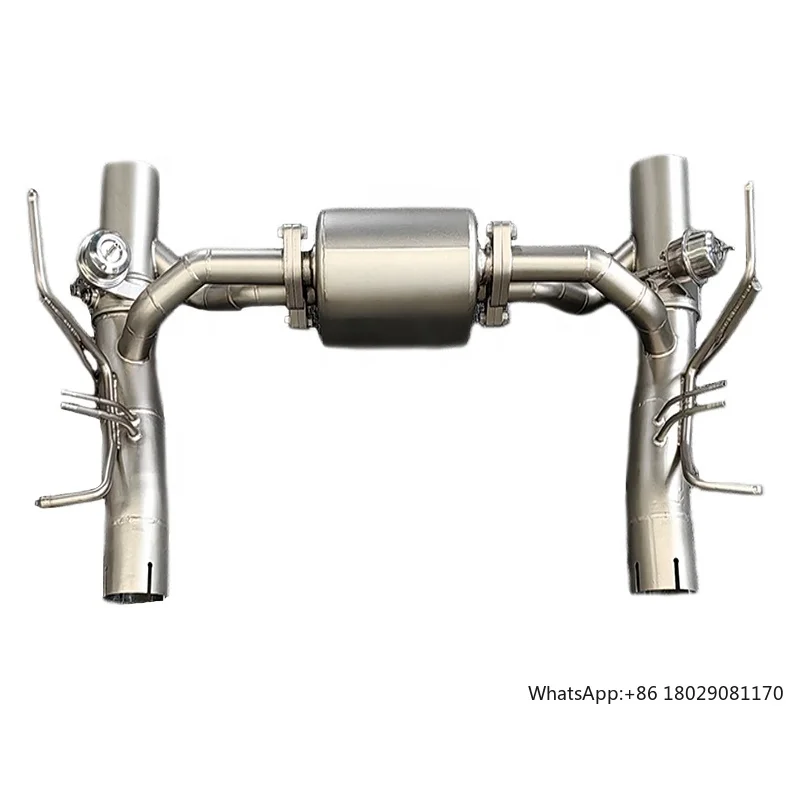 Высокопроизводительный Axleback для Ferrari F8 Spider Tributo 3 9l V8 Ss304 Valvetronic глушитель с