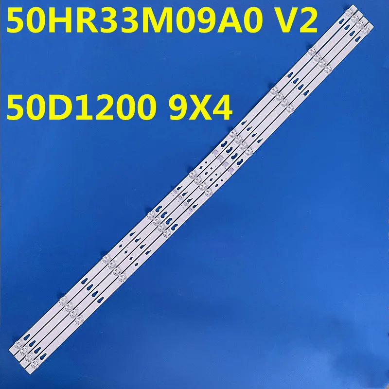 

5set=20ps LED Backlight strip 50HR33M09A0 50D1200 for Jvc Si50ur S150FS Pionner Ple-50s08uhd Hkpro Hkp50uhd1 ATVIO atv-50uhdr