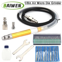 3mm pencil air die grinder pneumatic tools micro grinder grinding polishing tool set metal cutting abrasive kit