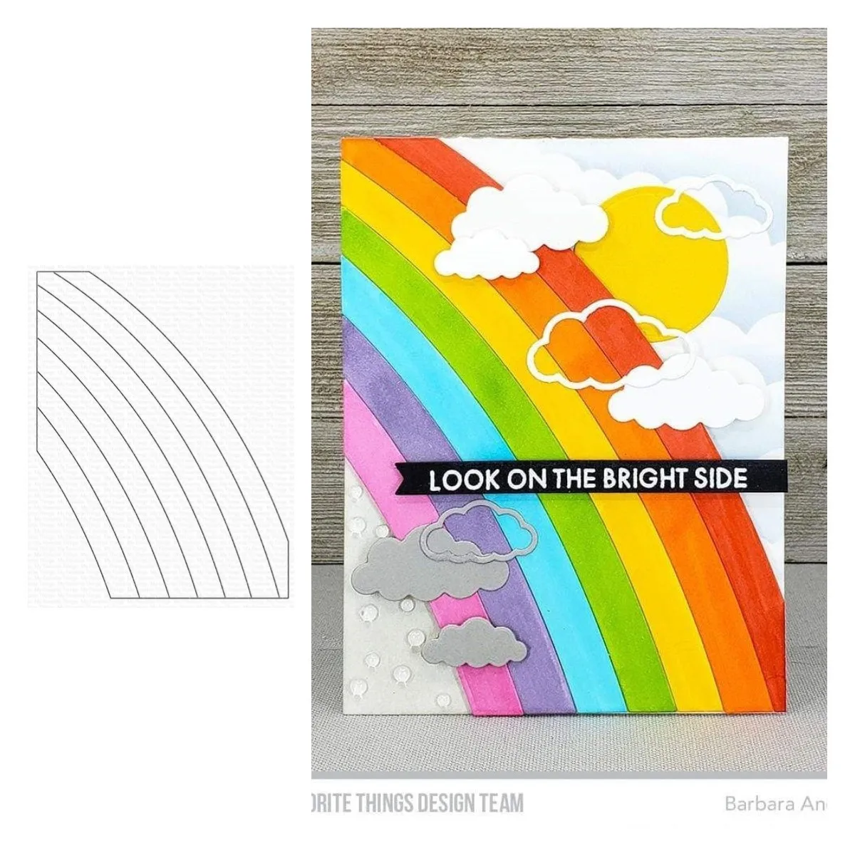 

Cascading Rainbow Metal Cutting Dies For Diy Scrapbooking Crafts Maker Photo Album Template Handmade Decoration 2022 New