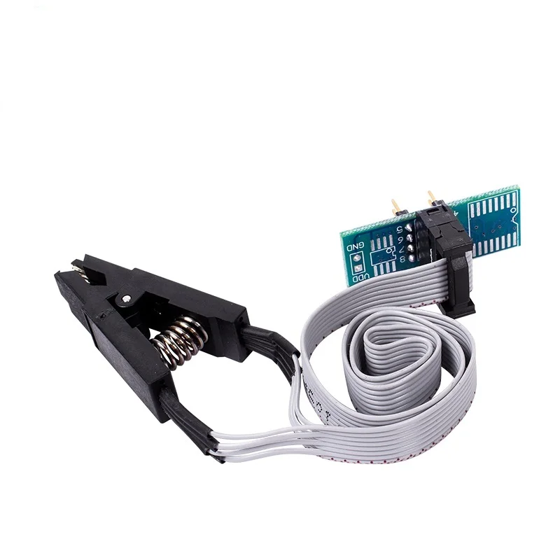 USB-программатор для EEPROM 93CXX / 25CXX/24CXX модуль с флэш-BIOS + зажим SOIC8 SOP8 проверки |