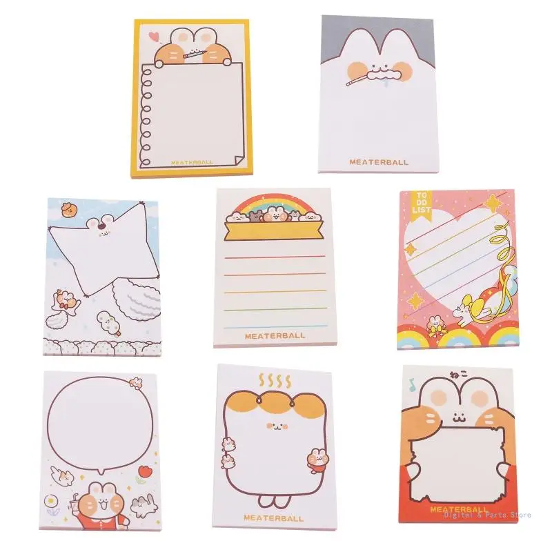 

M17F Self-Stick Memo Pad Animal Posted It for To Do Lists Checklist Reminder