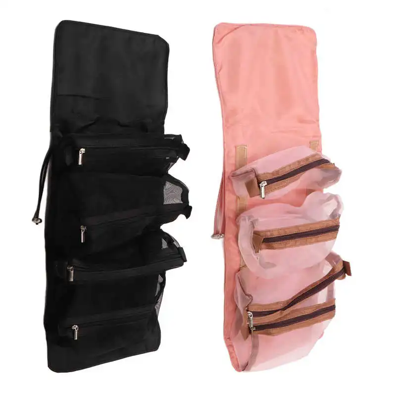 

Detachable Cosmefic Bag Removable Makeup Bag 4 in 1 Hanging for Travel