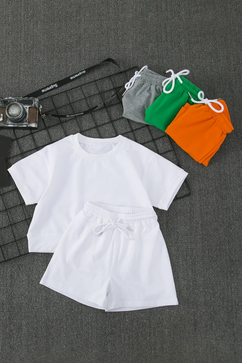 Костюм для мальчиков Новинка Весна 2022 модный детский костюм из двух частей