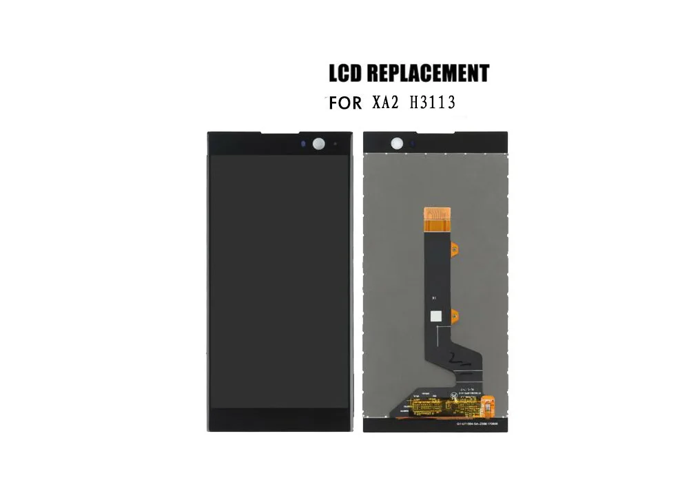 

Подходит для Sony XA2 H3113, ЖК-дисплей в сборе, сенсорный экран H3133, внутренний и внешний ЖК-экран