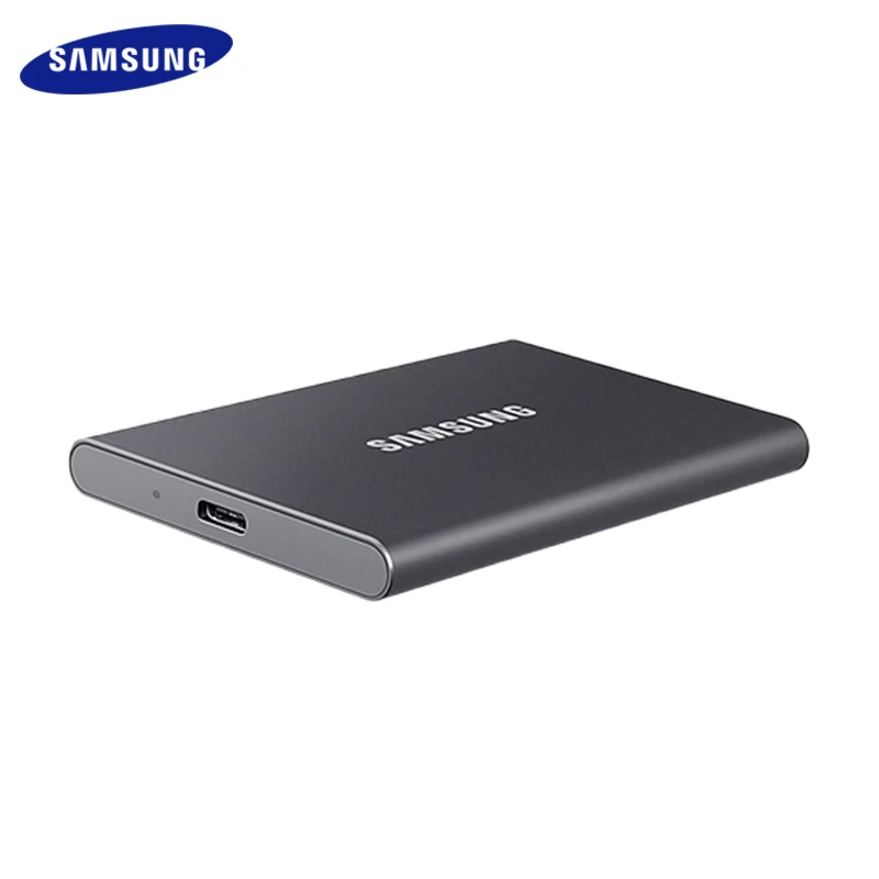 Портативный твердотельный накопитель SAMSUNG T7 1 ТБ 500 Гб USB 3 2 Gen Type C мобильный