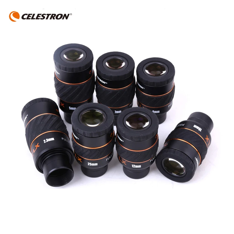 Окуляр телескопа большого калибра Celestron с широким углом обзора высокой четкости