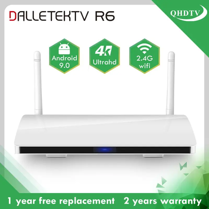 

Leadcool R6 IP TV Box Android 9,0 Smart TV Box 4K Amlogic S905W 1G 8G 2G 16G 2,4G Wifi 100M Leadcool Android TV Set top Box