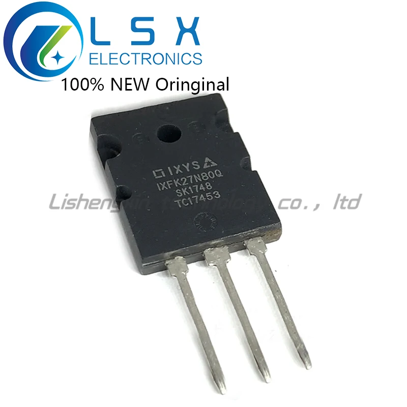 

New/5pcs IXFK27N80Q TO-264 800V 27A Original On stock