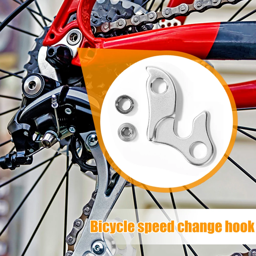 

2pcs MTB Road Bike Alloy Rear Derailleur Hanger Extender Racing Bicycle Mountain Frame Gear Tail Hook Cycling Accessories