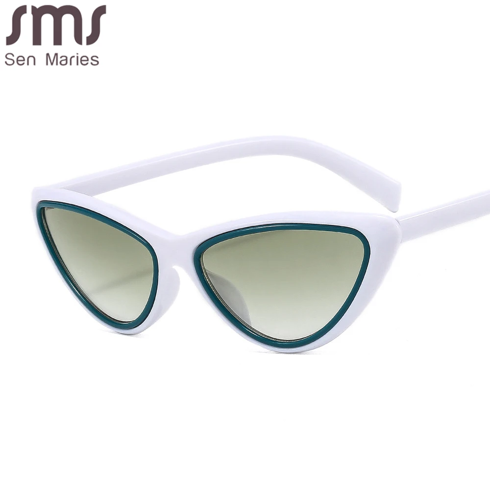 Новинка женские сексуальные солнцезащитные очки кошачий глаз в стиле стимпанк