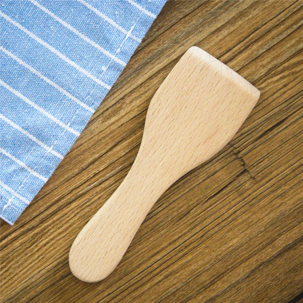 

Spatula Wood Cooking Wooden Butter Spreader Turner Kitchen Cheesespreaders Stick Nonkniveswooden Scraperspatulascondiment Beech