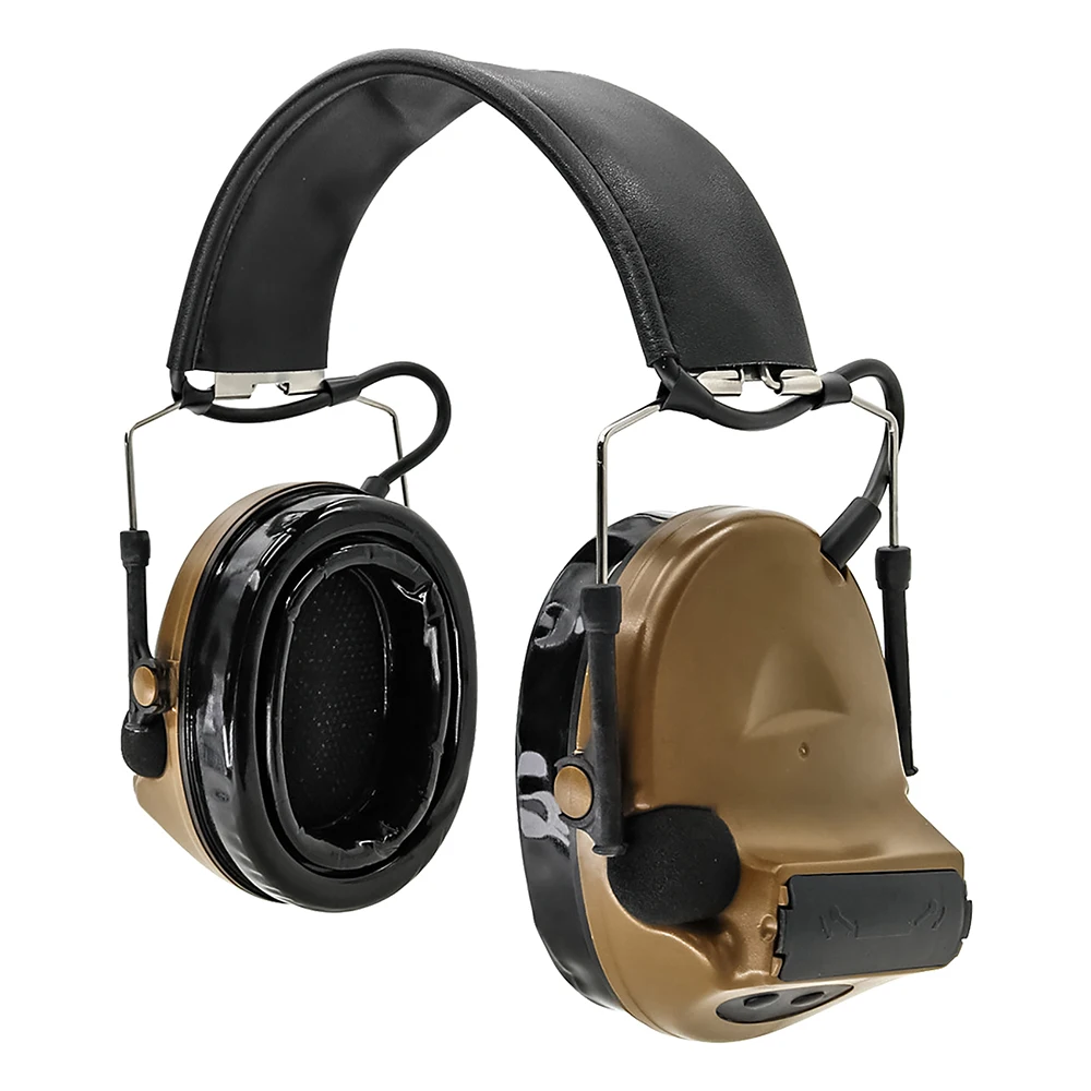 Tactical Headset IPSC COMTAC II Hearing Protection Noise Cancelling Silicone Earmuffs Headphones Shooting Headphones