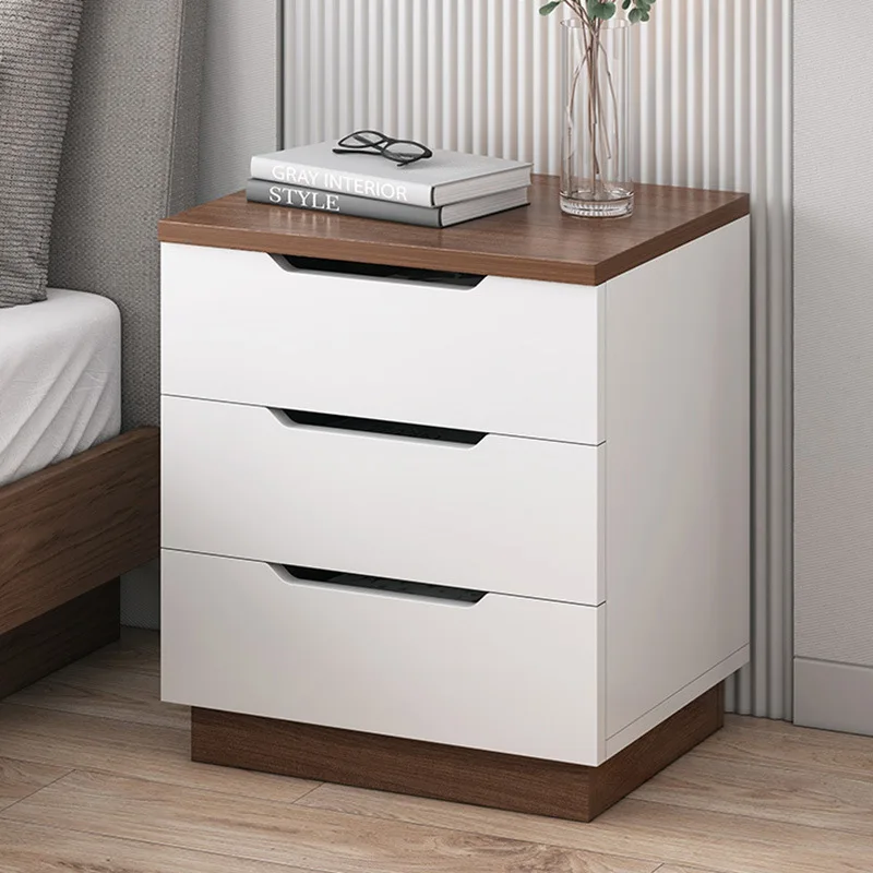 

Bedside Storage Cabinet 2021 New NightstandsMansfield bedside table simple modern Nordic style bedroom multi-function bedside ca