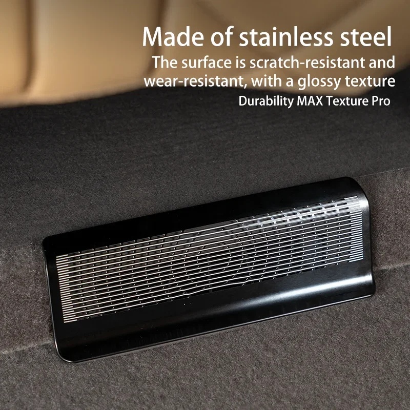 Протектор вентиляционных отверстий кондиционера DENZA D9 под сиденьями второго и