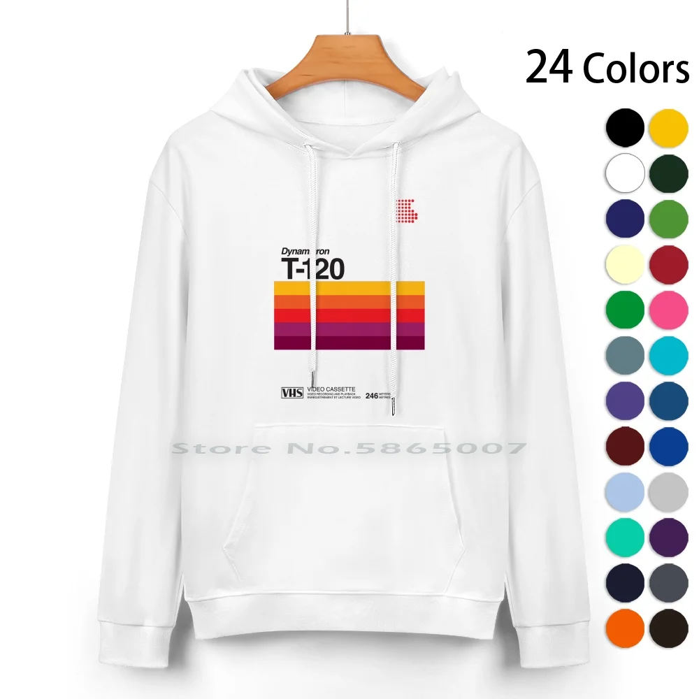 Свитер Vhs #1 из чистого хлопка с капюшоном 24 цвета видеомагазин Vcr Art Graphics Tape Forever