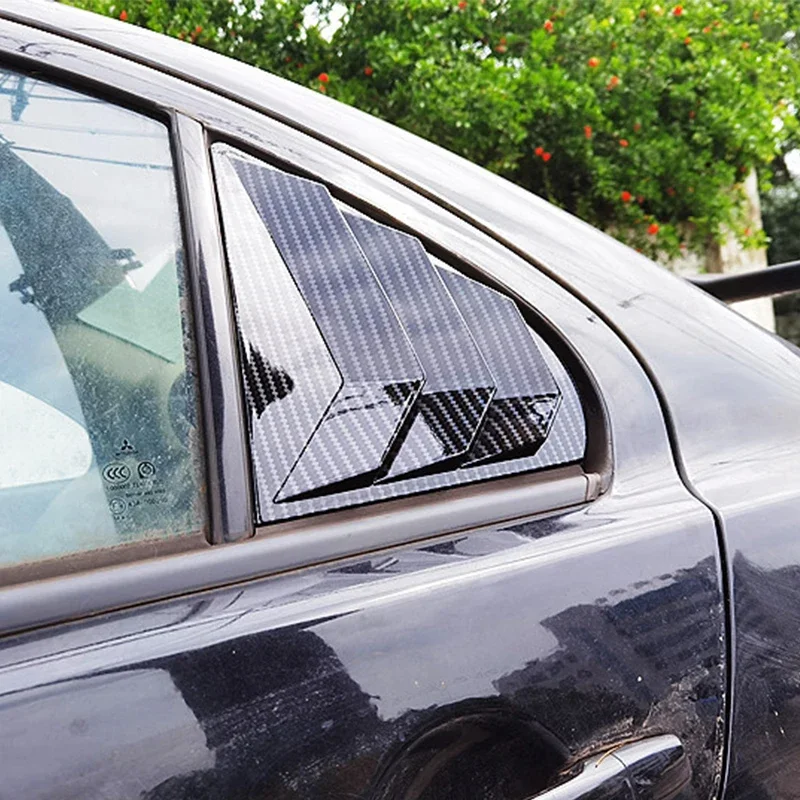 Для Mitsubishi Lancer EX X EVO 2008-2018 заднее стекло жалюзи крышка боковое вентиляционное