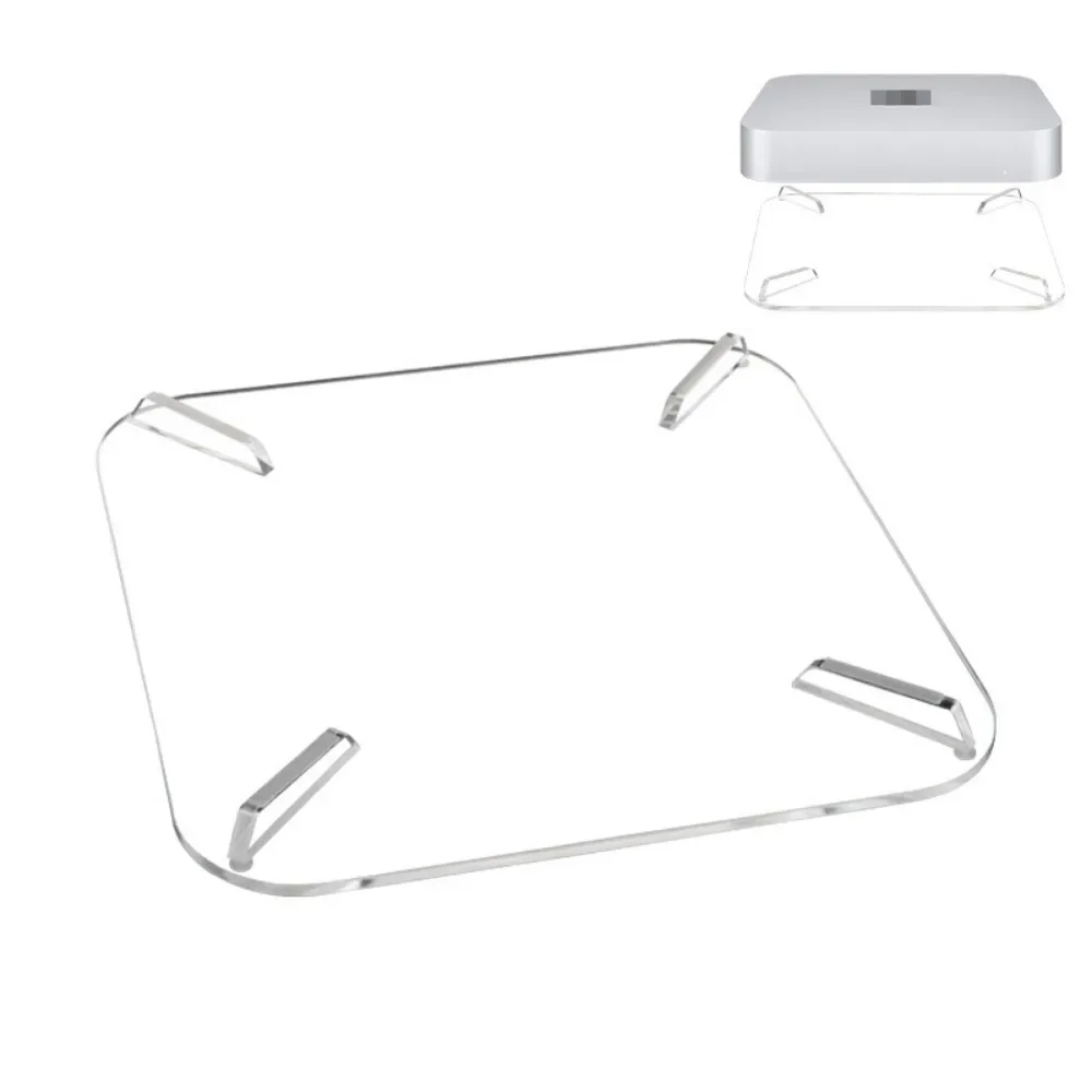 Акриловый кронштейн настольная подставка противоскользящая держатель для Mac Mini