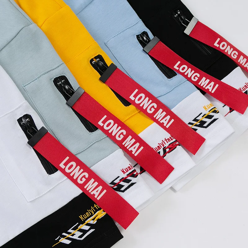 Golf Shirt Wear Men's Malbon Clothing Poloshirt Men Summer Cotton Silk T-shirt Solid Color Short Sleeve Casual Business Sports