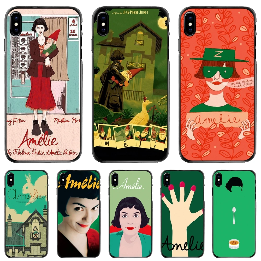 

Amelie France pulp fiction poster Hard Phone Bag Case For Apple iPhone 11 12 13 14 Pro MAX Mini 5 5S SE 6 6S 7 8 Plus 10 X XR XS