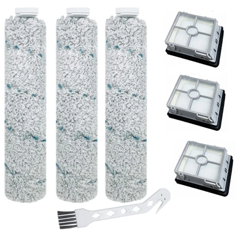 

Ролик-щетка для пылесоса Bissell Crosswave X7 Pet Pro 3350F,2832Z,2955Z многоповерхностные фильтры все в одном для сухой и влажной уборки