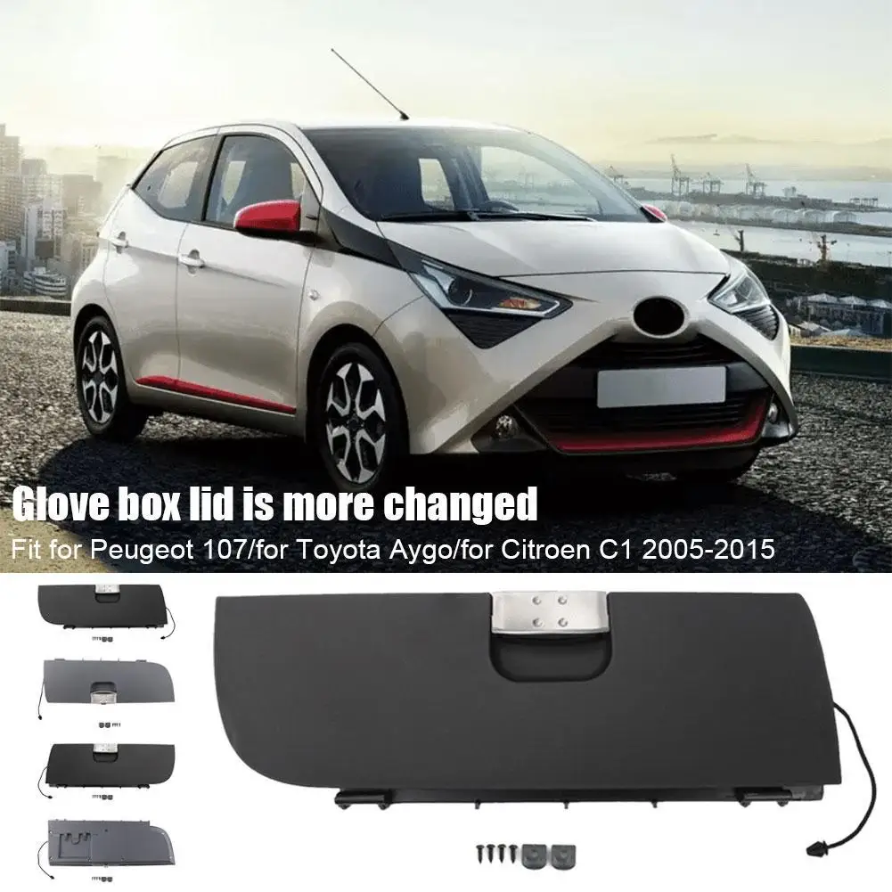 

Запасная крышка перчаточного ящика для Peugeot 107, Toyota AYGO, Citroen C1 2005-2015, для левого руля автомобиля 2023, Лидер продаж
