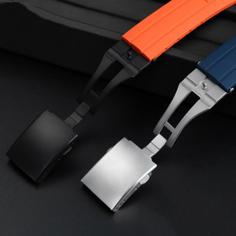 22mm 23mm Rubber Strap Diving Waterproof Silicone Watchband Men Replacement Bracelet Watch Band For Mido m005 M005430a