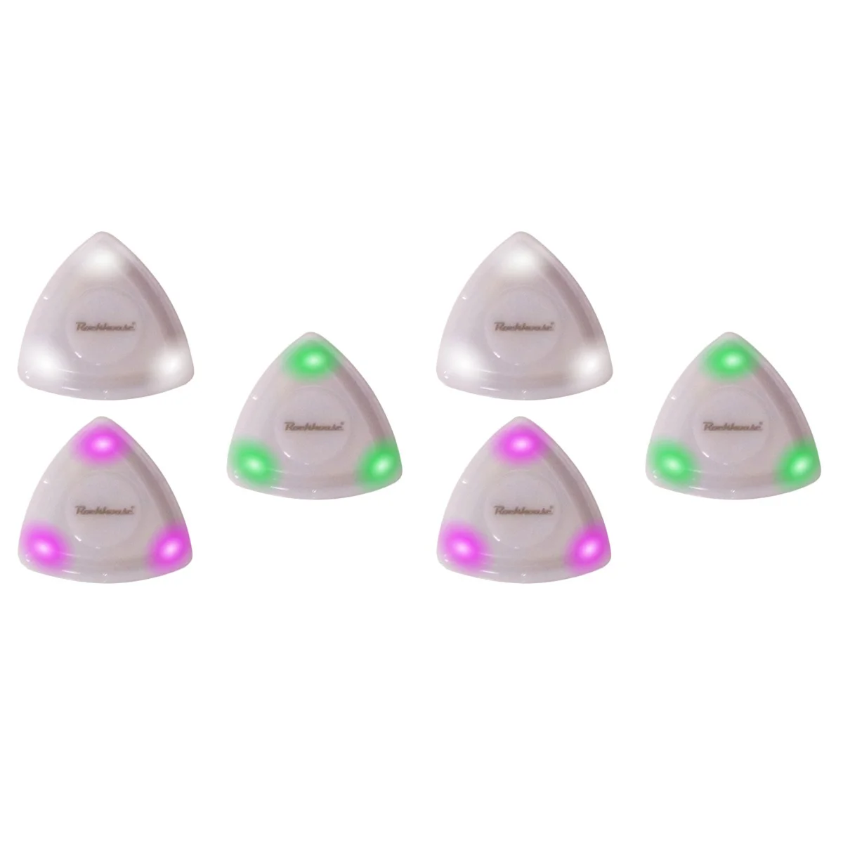 

6 pcs ABS Guitar Picks Electric Guitar Plectrums Replacement Guitar Picks