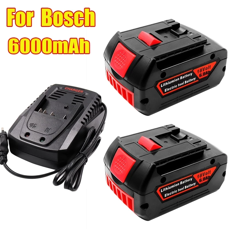 

Литий-ионный аккумулятор 18 в, 6 в, 0 А · ч для электроники Bosch 18 в, литий-ионный аккумулятор для подзарядки аккумуляторов BAT609 BAT609G BAT618 BAT618G BAT614 + 1 ...