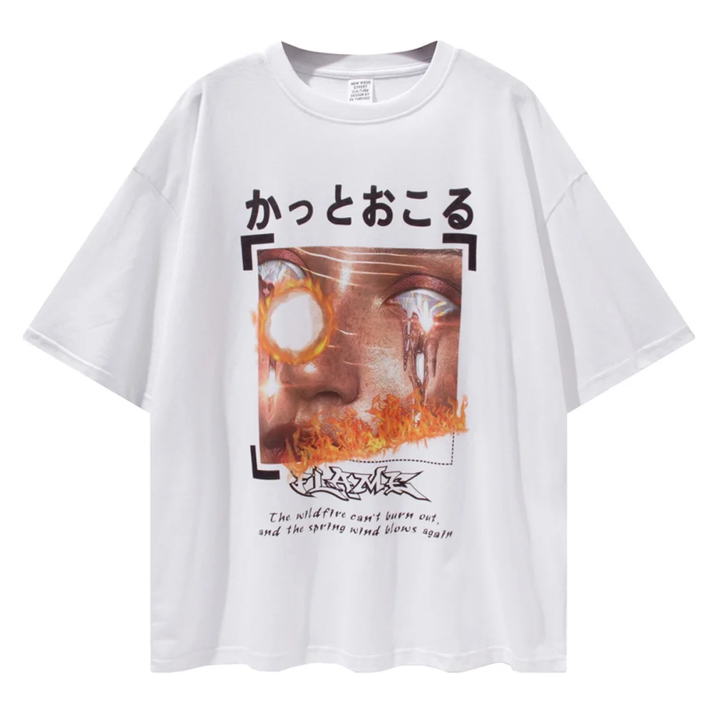 

Футболка мужская оверсайз с принтом в стиле хип-хоп