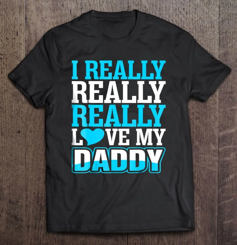 

Я действительно люблю своего папы, мужские футболки, мужские футболки, футболки с принтом собственного дизайна, футболки, графитовые футбол...