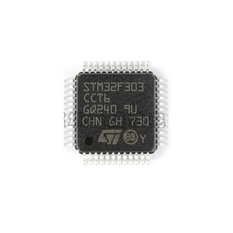 

New original STM32F303CCT6 LQFP-48 ARM Cortex-M4 32-bit microcontroller-MCU