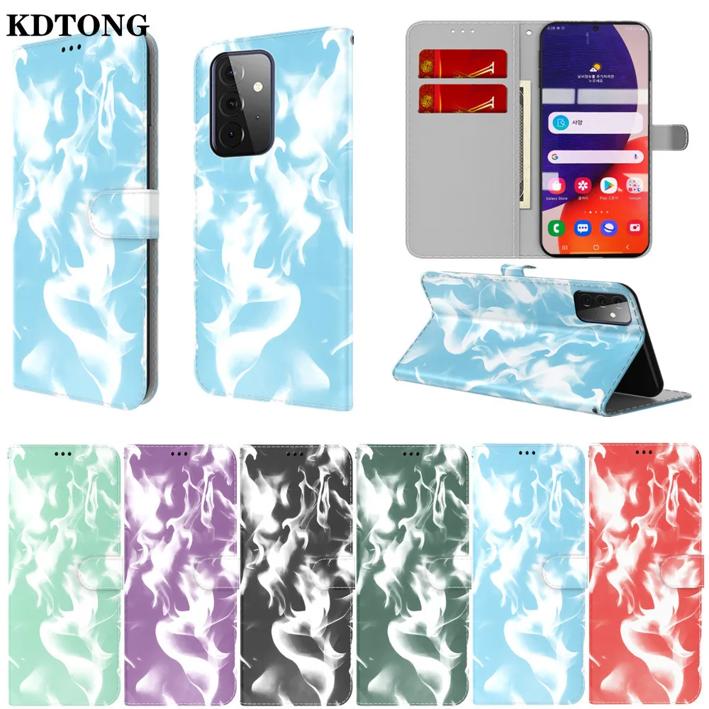 

Leather Flip Phone Case for Samsung Galaxy M23 F23 M53 M33 M52 M62 F62 M31S Shell Wallet Shockproof Kikstand Full Protect Cover