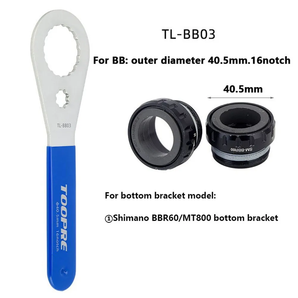 

1PC MTB Bike Bottom Bracket Wrench Aluminium Alloy BB Bottom Bracket Installation And Removal Tool Repair Cycling Tools