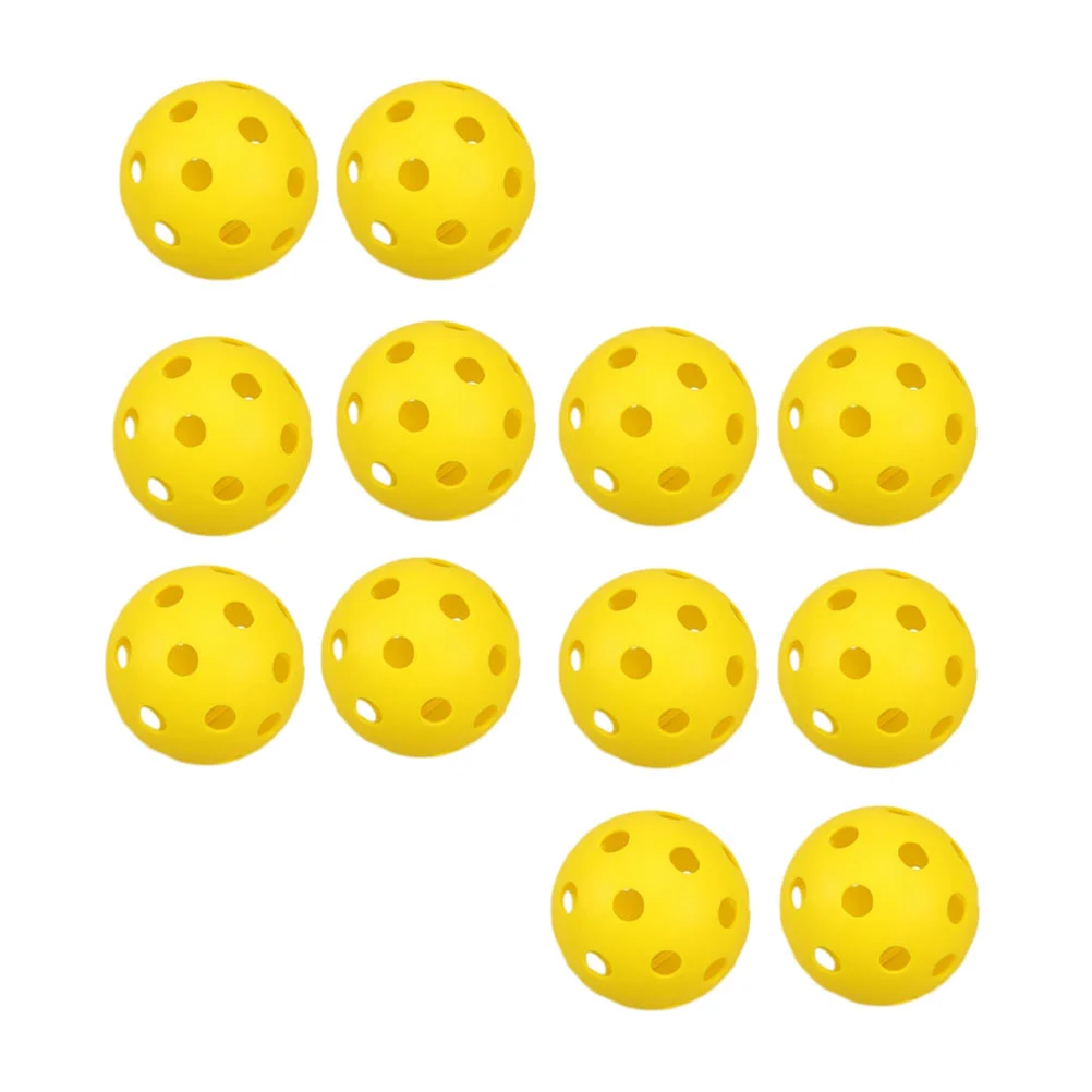 

12pcs Indoor Practice Balls Light Training Aids for Playing Golfing
