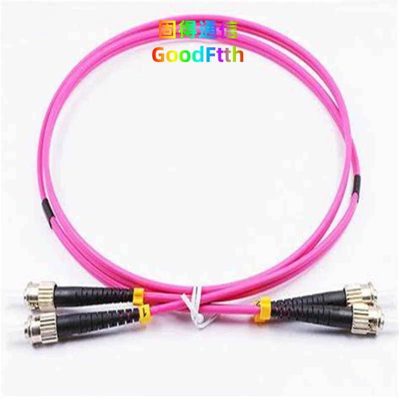 Патч-корд ST-ST OM4, дуплексный кабель, соединительный кабель GoodFtth (art.: 3920da5abf749) - 3920da5abf749