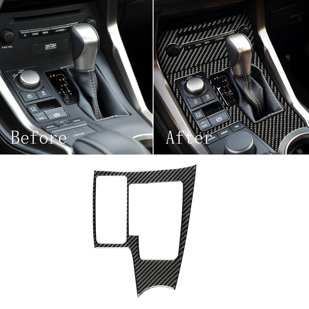 Декоративная наклейка для панели привода центральной консоли автомобиля Lexus NX 200