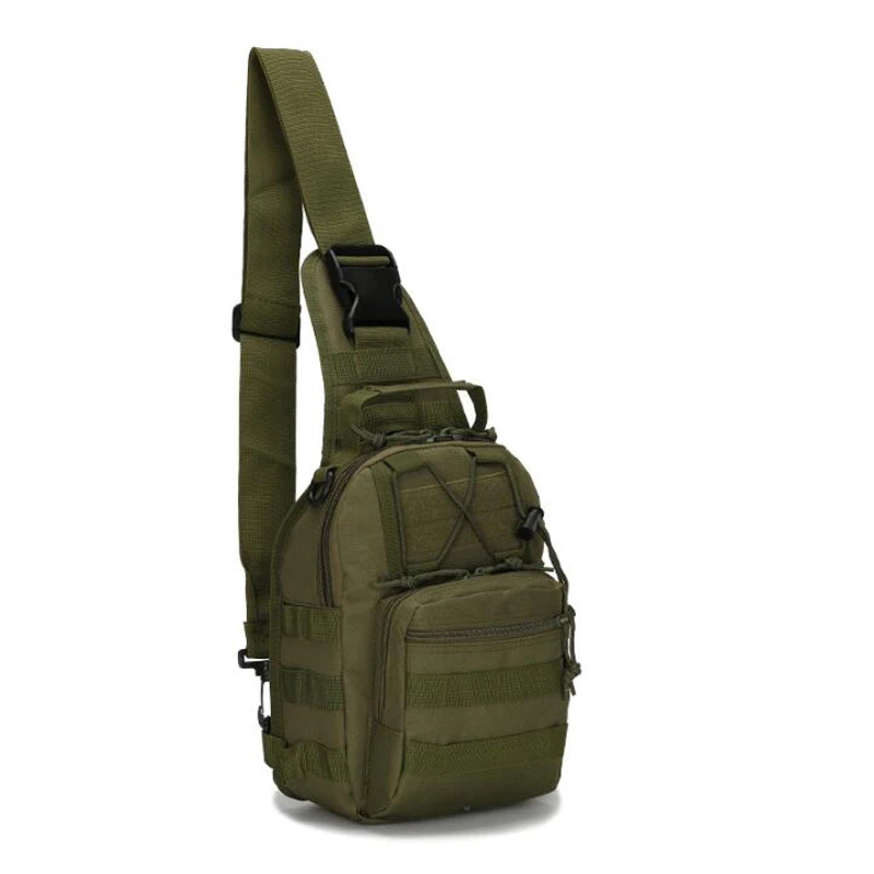 Outdoor Hiking Trekking Backpack Sport Climbing Army Green Bags Tactical Hunting Fishing Military Shoulder Bag Camping Equipment