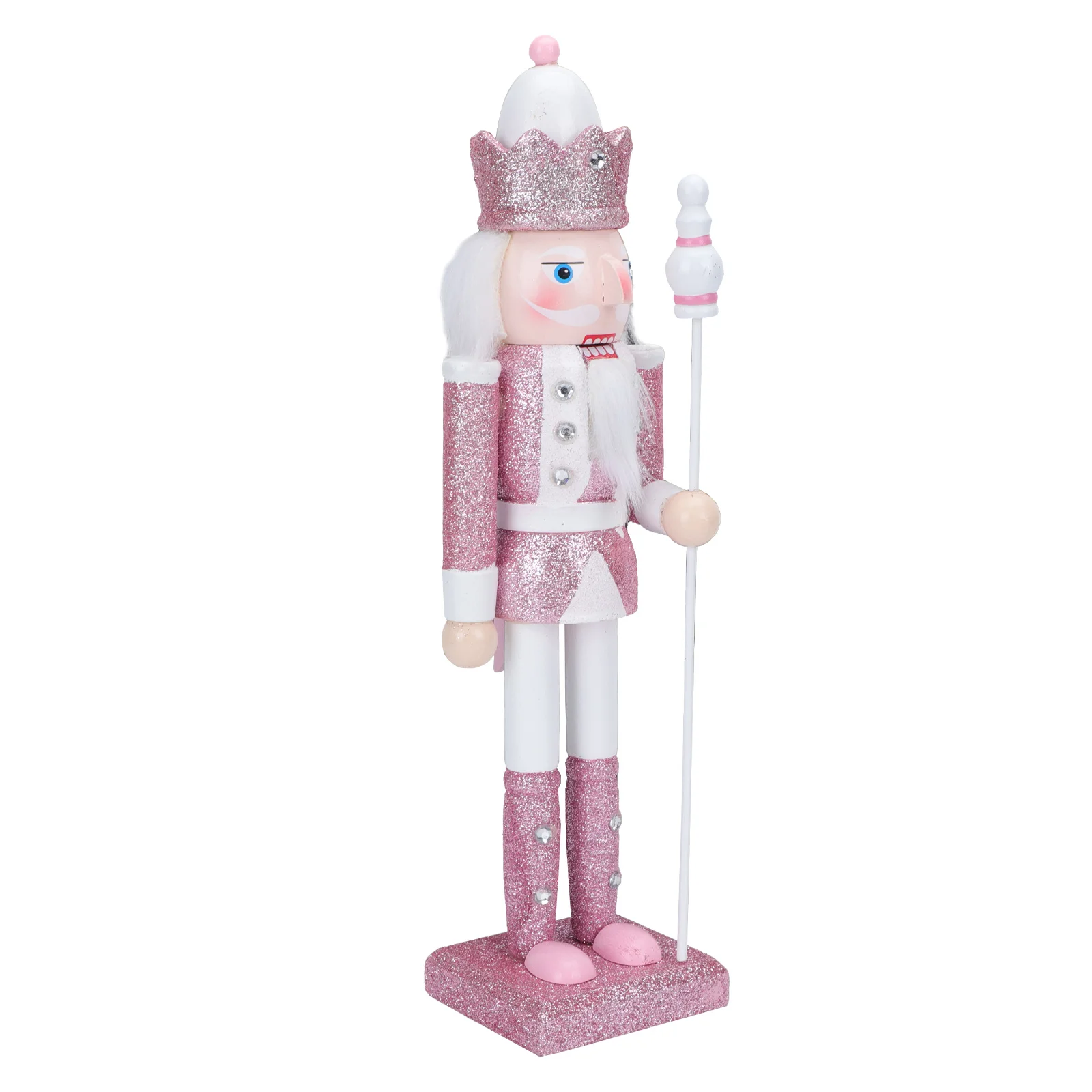 

Nutcracker Christmas Decor Wooden Soldierwalnut Figuresornaments Puppet Wood Decorations Ornament Nutcrackers Desktop Puppets