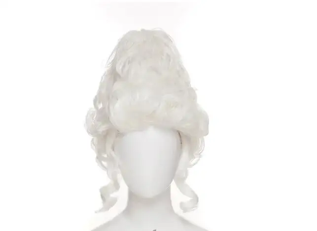 Парик для косплея из термостойких синтетических волос со средними кудрявыми