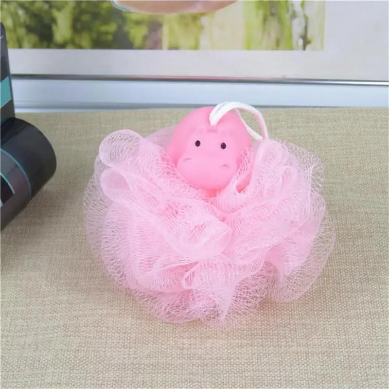 Детская ванна цветок губка отшелушивающее мультяшное животное мягкий цвет